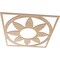Ekena Millwork Blume Wood Fretwork Pierced Ceiling Medallion, Alder, 36"OD x 12 1/2"ID x 3/8"T CMWP36X36X0375BLAL - alternate 3